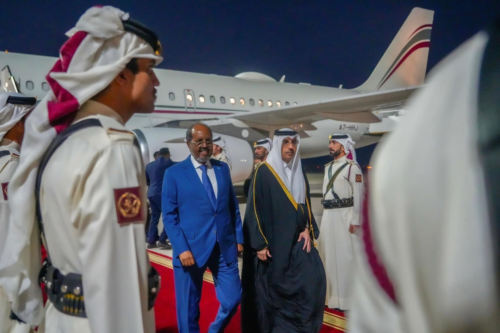 الرئيس الصومالي يشارك في منتدى الدوحة لتعزيز الحضور الدبلوماسي للصومال