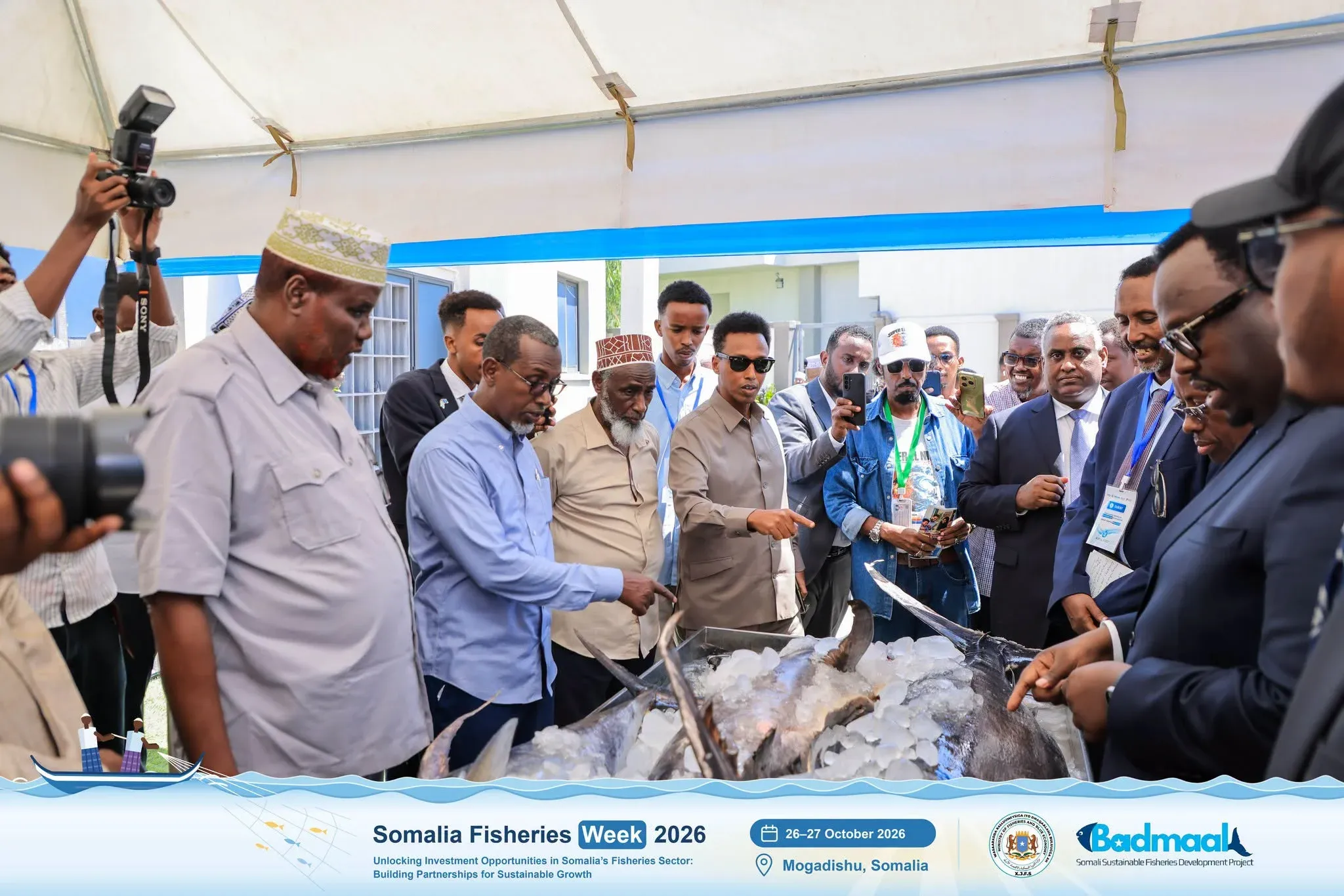 الصومال يسعى لاستقطاب استثمارات في الثروة السمكية والاقتصاد الأزرق