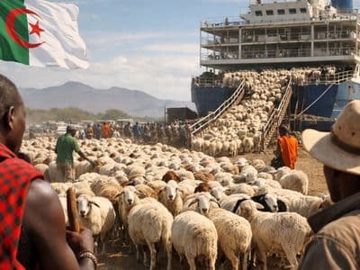 كينيا تسعى لصفقة تصدير مواشٍ بمليارات الدولارات إلى الجزائر