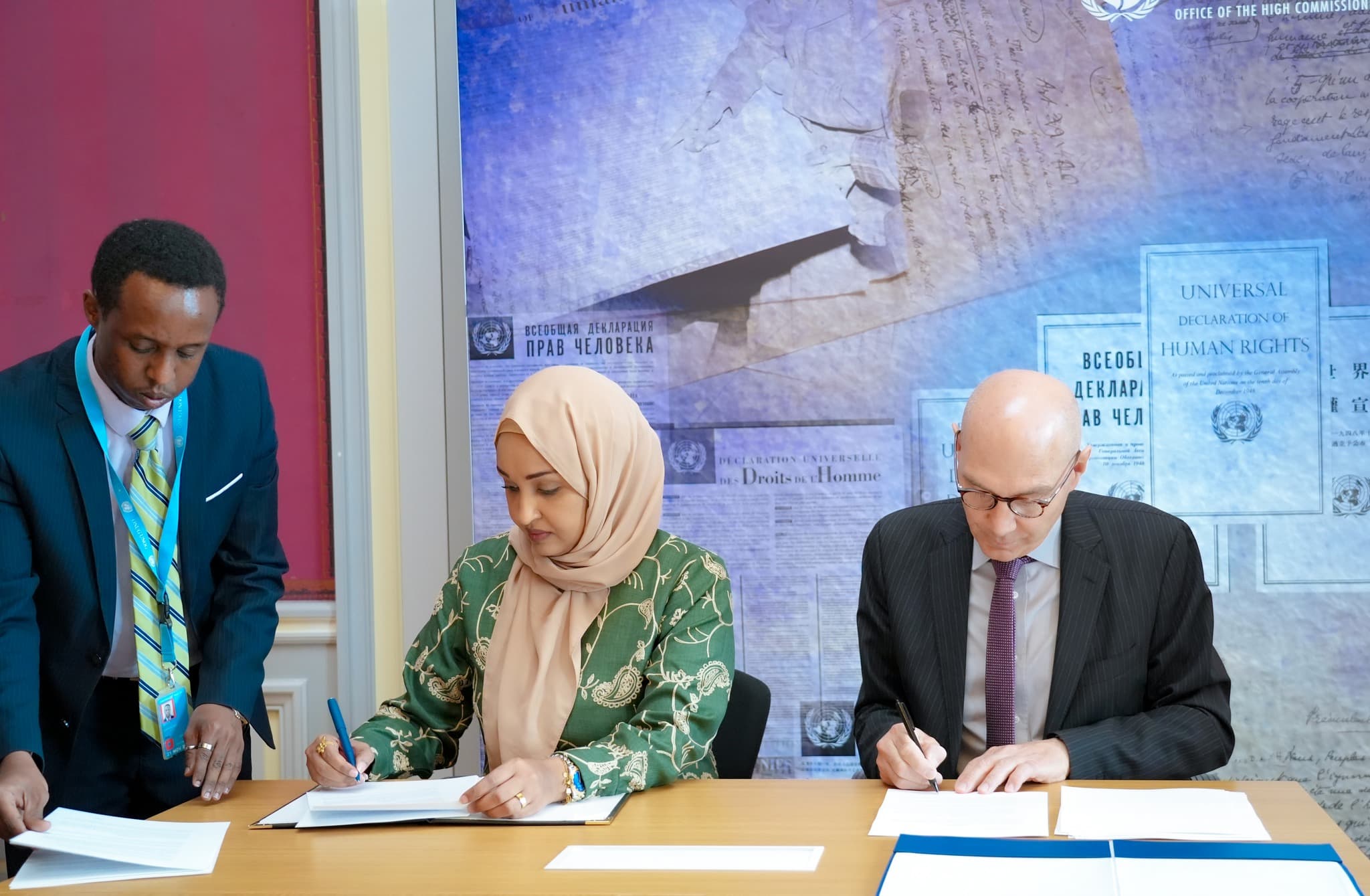 الصومال يوقع اتفاقًا مع الأمم المتحدة لافتتاح أول مكتب لـOHCHR في مقديشو