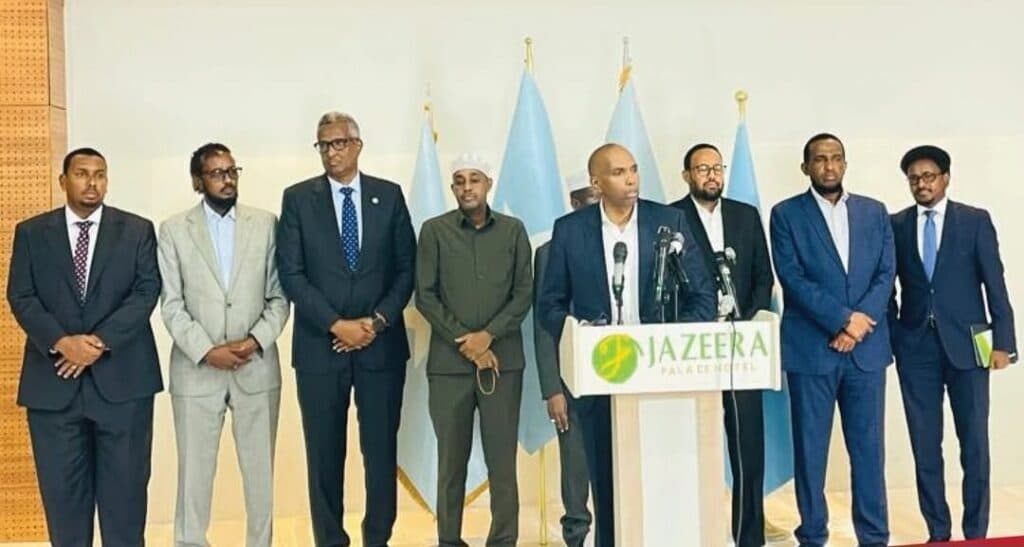 تحالف «منتدى إنقاذ الصومال» يعلن 22 موقعًا للاحتجاجات في مقديشو