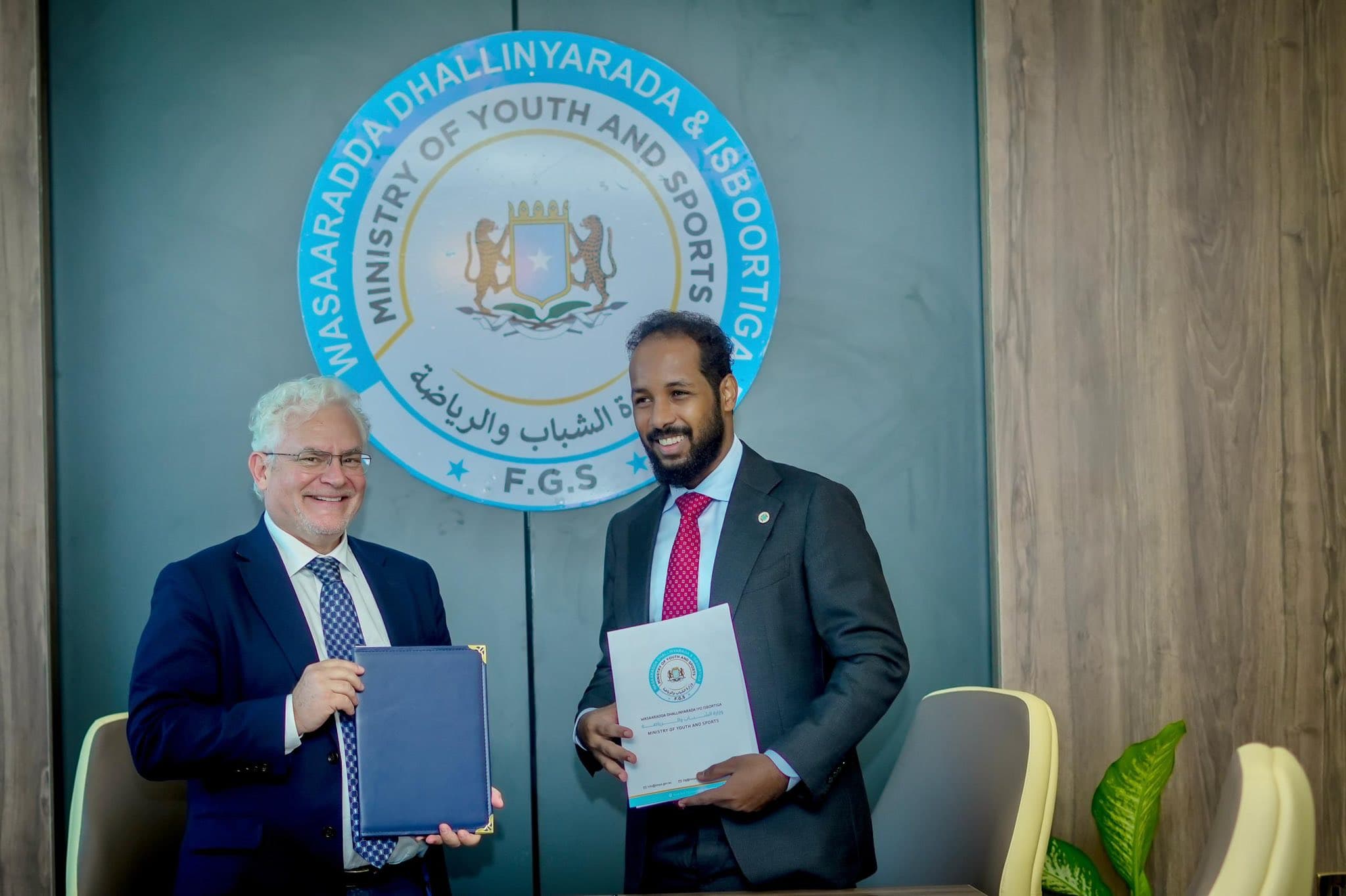 وزارة الشباب الصومالية وUNDP توقعان اتفاقية تعاون لخمس سنوات