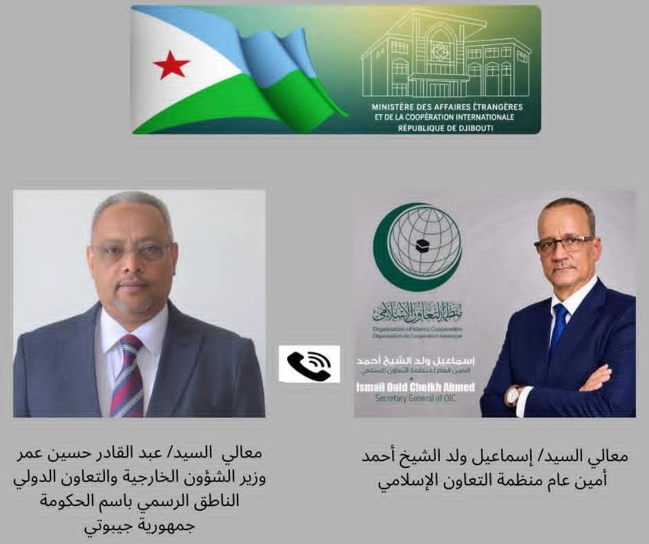 جيبوتي ومنظمة التعاون الإسلامي تبحثان تعزيز التنسيق بشأن قضايا العالم الإسلامي