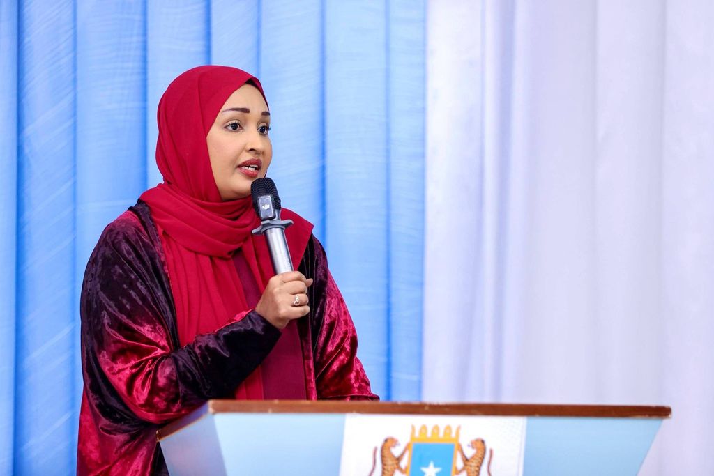 وزيرة المرأة والأسرة تدعو لتطبيق «كوتة» النساء في الانتخابات الصومالية