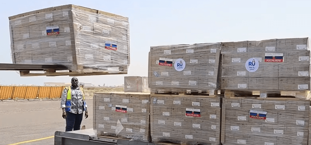 روسيا تتبرع بمساعدات غذائية وطبية لجيبوتي لمواجهة أزمة الجفاف