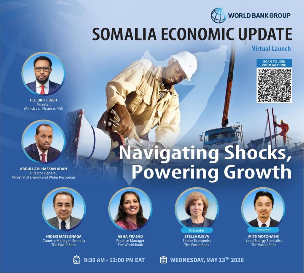 البنك الدولي: اقتصاد الصومال يتباطأ إلى 3% في 2025 بسبب الجفاف