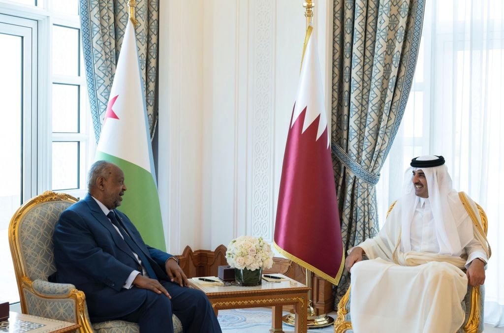جيبوتي: الرئيس جيله يعرب عن تضامنه مع قطر عقب الضربات الإيرانية