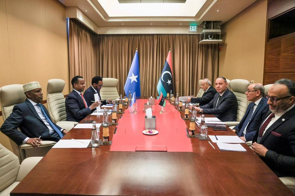 الصومال وليبيا تبحثان الهجرة غير النظامية وتعزيز التعاون الثنائي