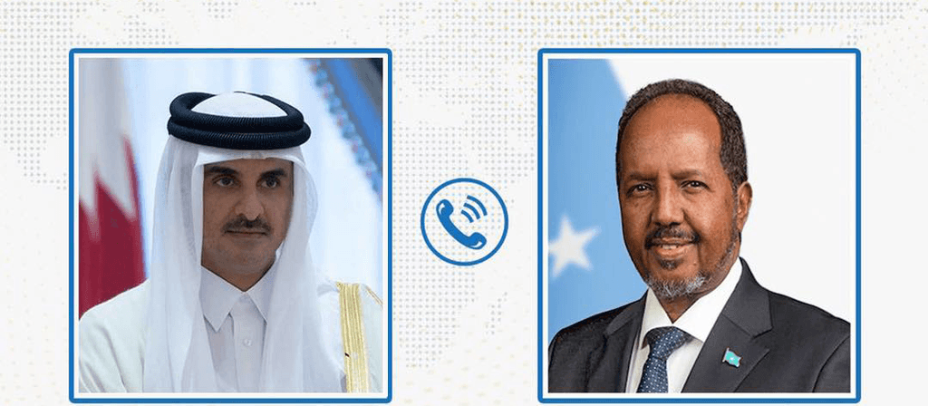 أمير قطر يؤكد دعم بلاده لأمن واستقرار الصومال