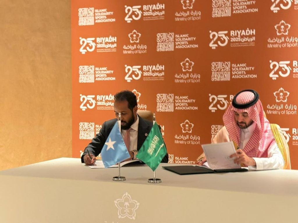 الصومال والسعودية توقّعان اتفاق تعاون في مجال الشباب والرياضة
