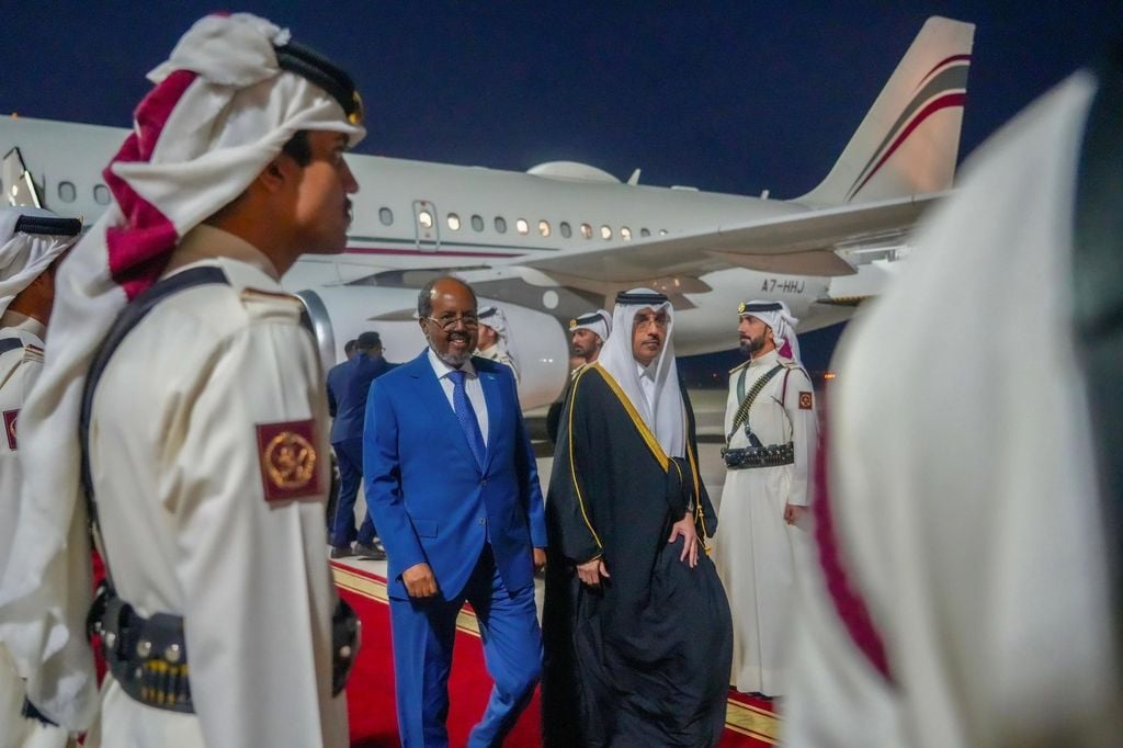 الرئيس الصومالي يشارك في منتدى الدوحة لتعزيز الحضور الدبلوماسي للصومال