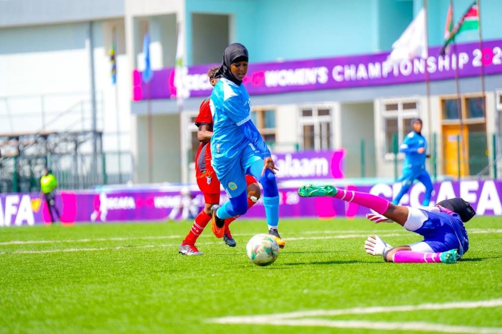 رياضة: منتخب الصومال للناشئات يهزم السودان 8-2 ويحقق فوزاً تاريخياً في بطولة سيكافا
