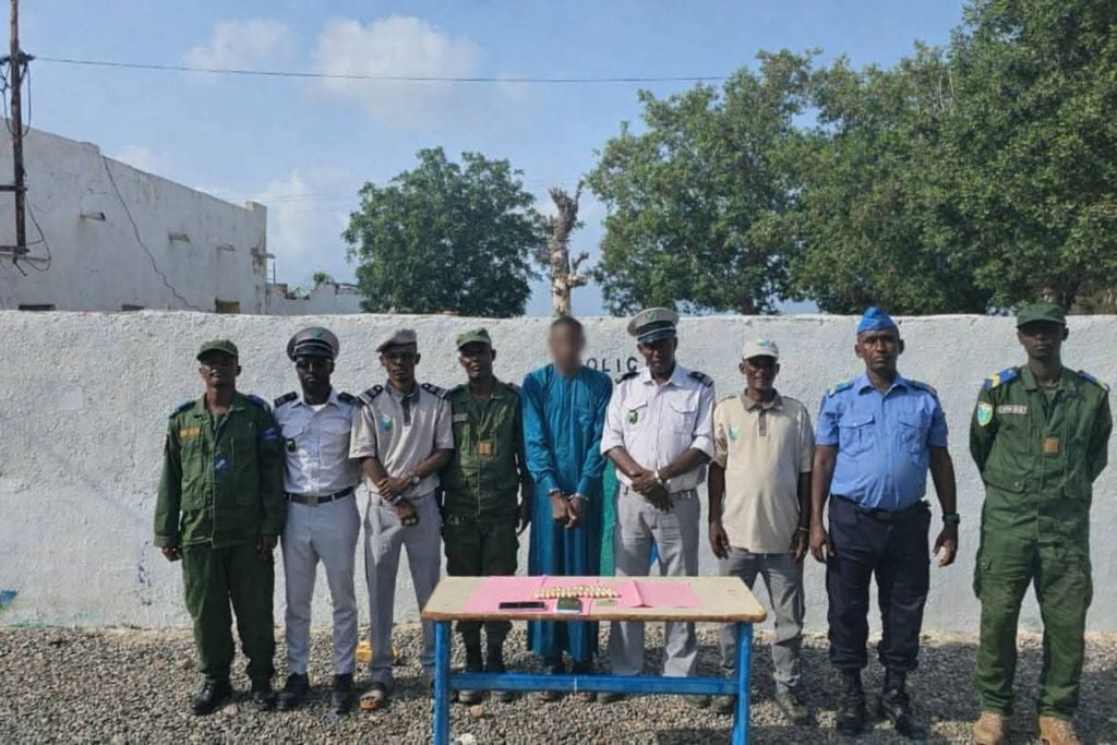 جمارك جيبوتي تُحبط محاولة تهريب كوكايين وتوقِف أربعة مشتبهين