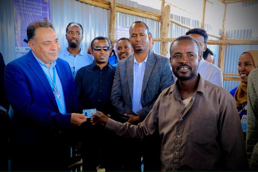 إطلاق برنامج لتسجيل النازحين في الإقليم الصومالي في أثيوبيا.