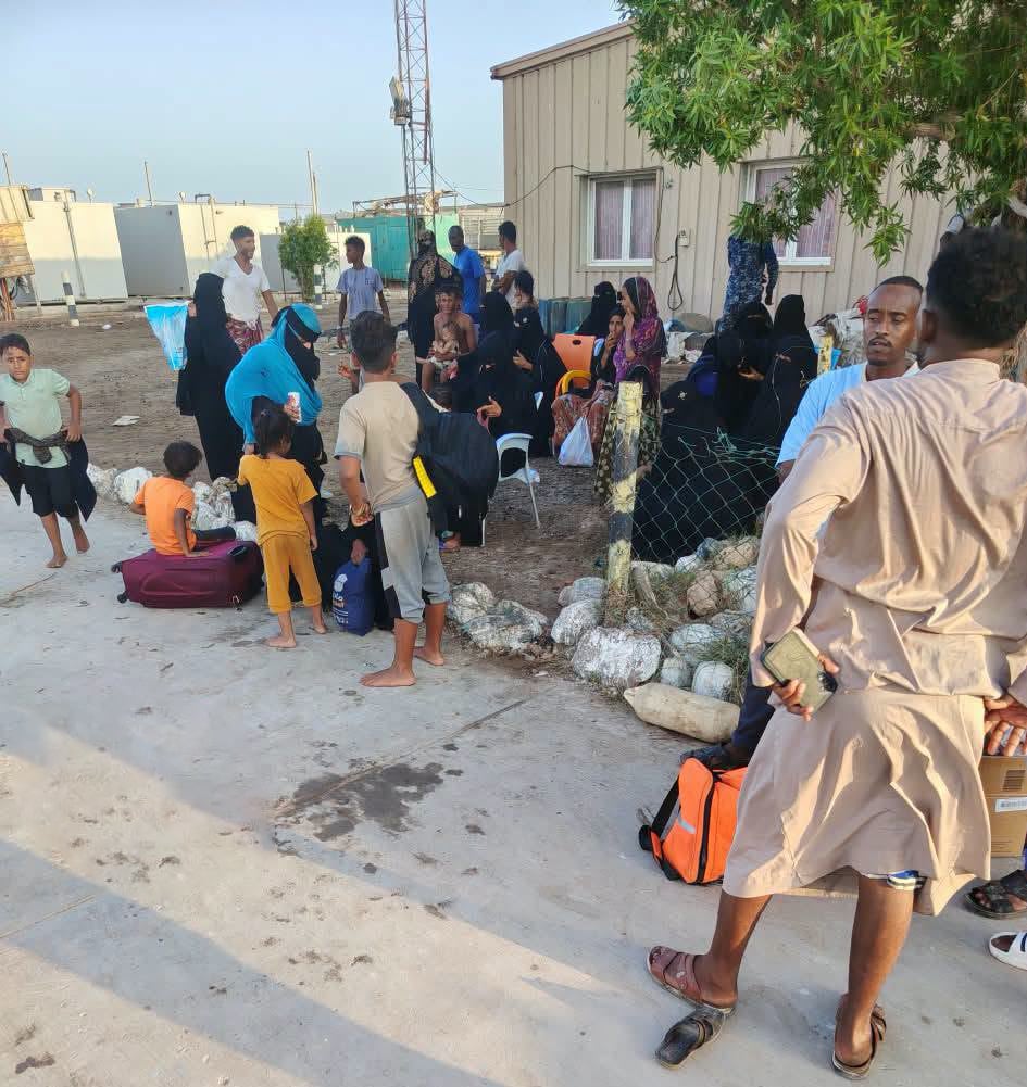 إنقاذ أكثر من 500 لاجئ يمني قبالة سواحل جيبوتي.