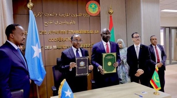 الصومال وموريتانيا يؤسسان لجنة مشتركة لتعزيز التعاون الثنائي