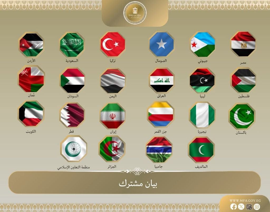 بيان مشترك ل21 دولة ومنظمة إسلامية يدين اعتراف إسرائيل بـ "صوماليلاند"